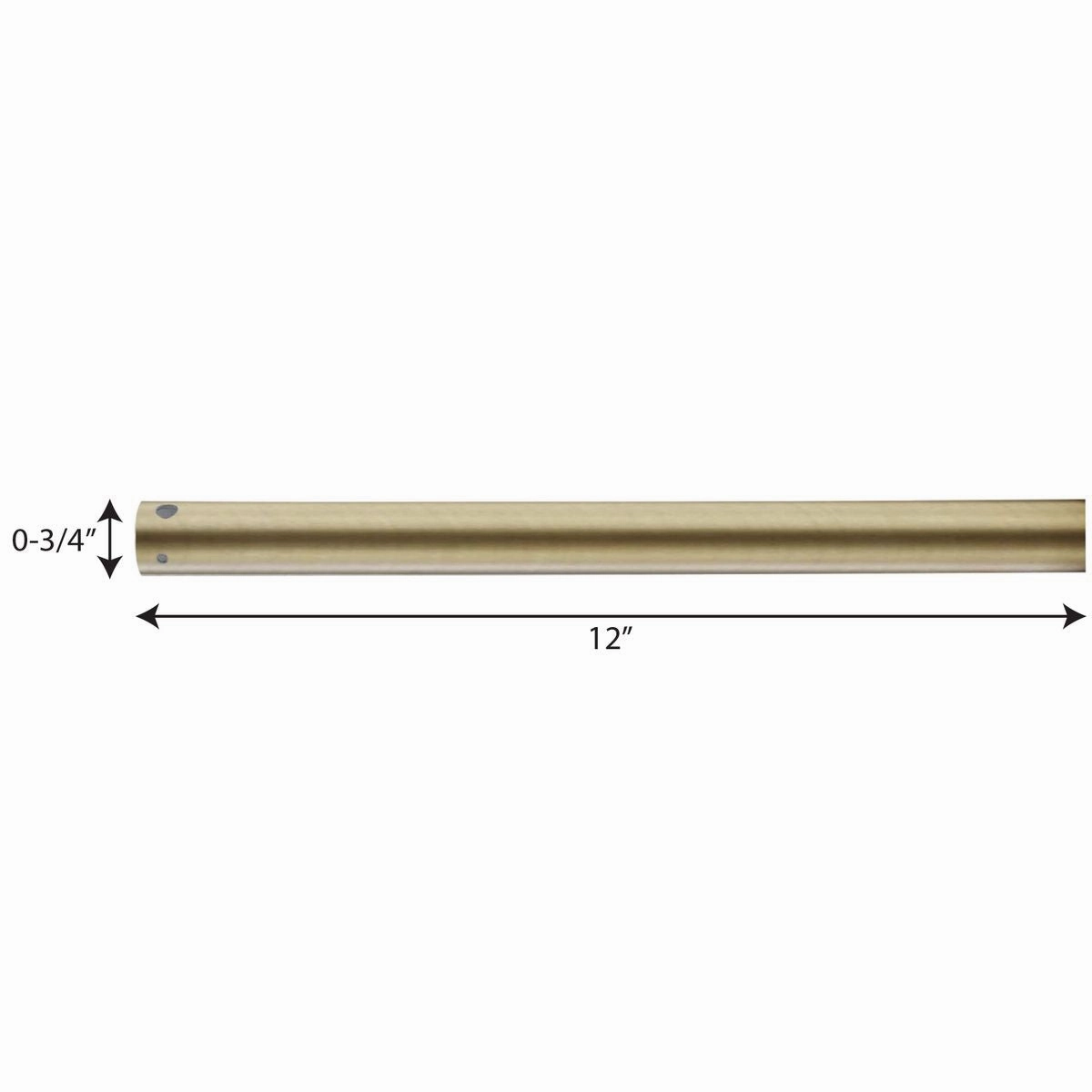 Fan Downrod Downrod Vintage Brass