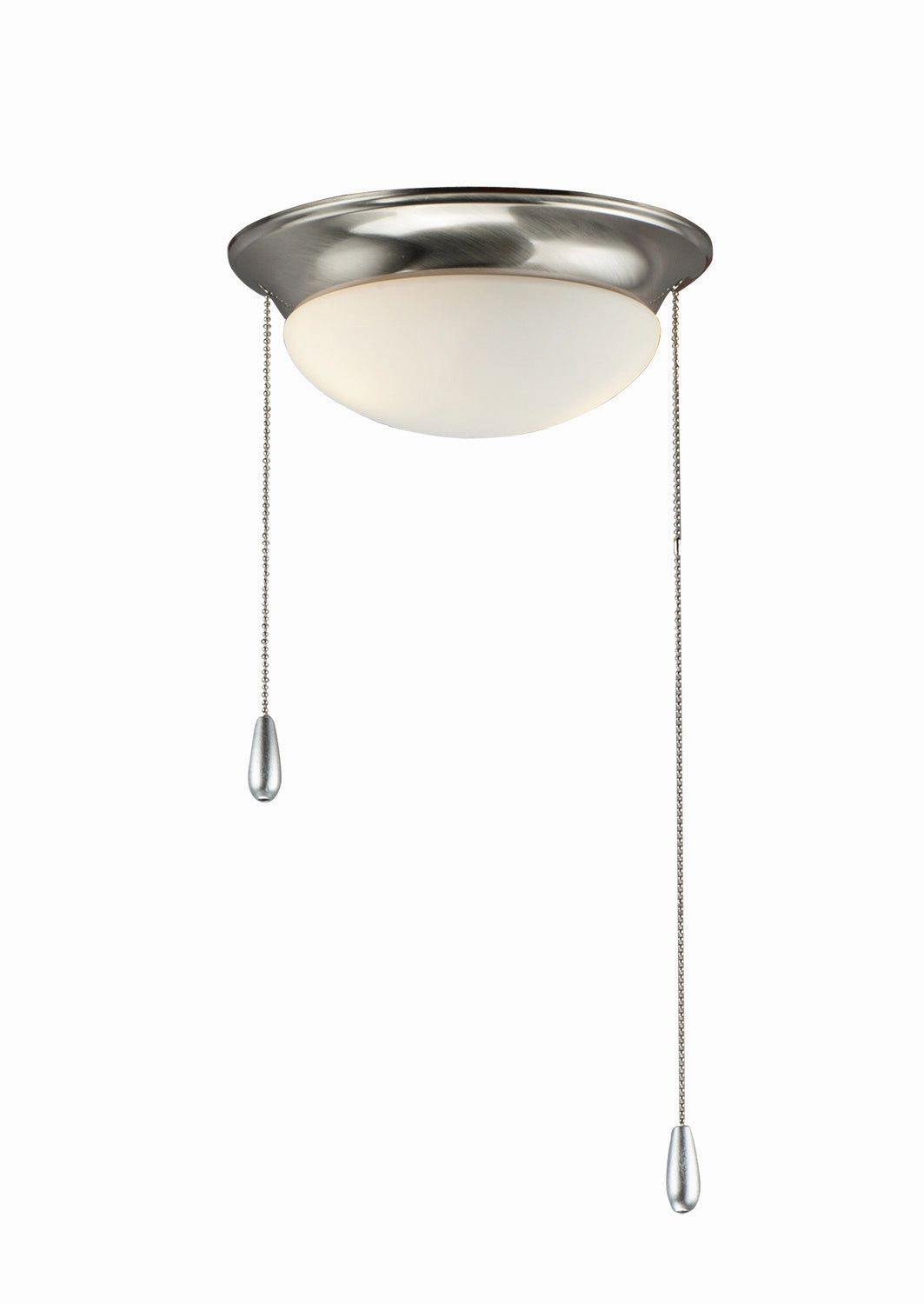 Fan Light Kits LED Ceiling Fan Light Kit Satin Nickel whisper-quiet fans for bedrooms and offices