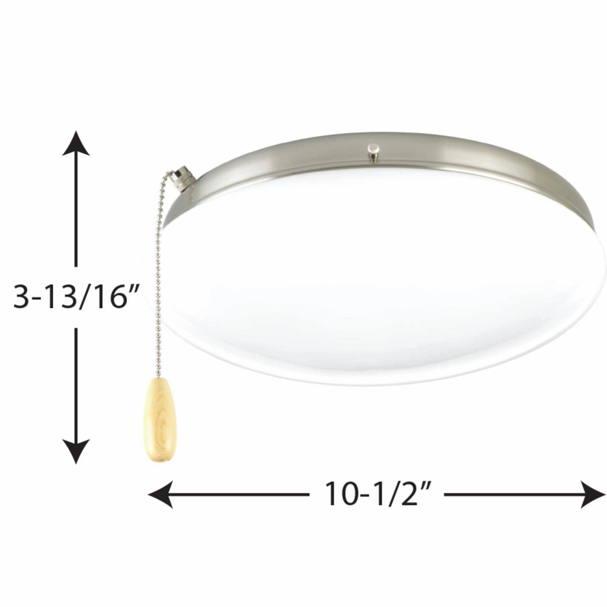 Fan Light Kits LED Fan Light Kit Brushed Nickel