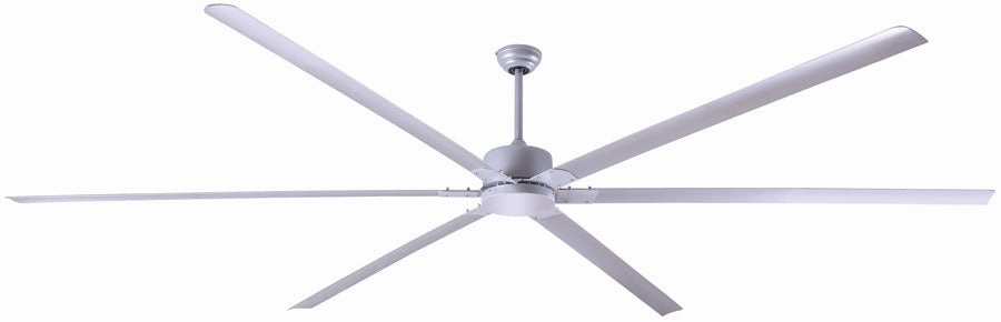 Fanbos 120"Ceiling Fan Grey large electric fans for spacious rooms