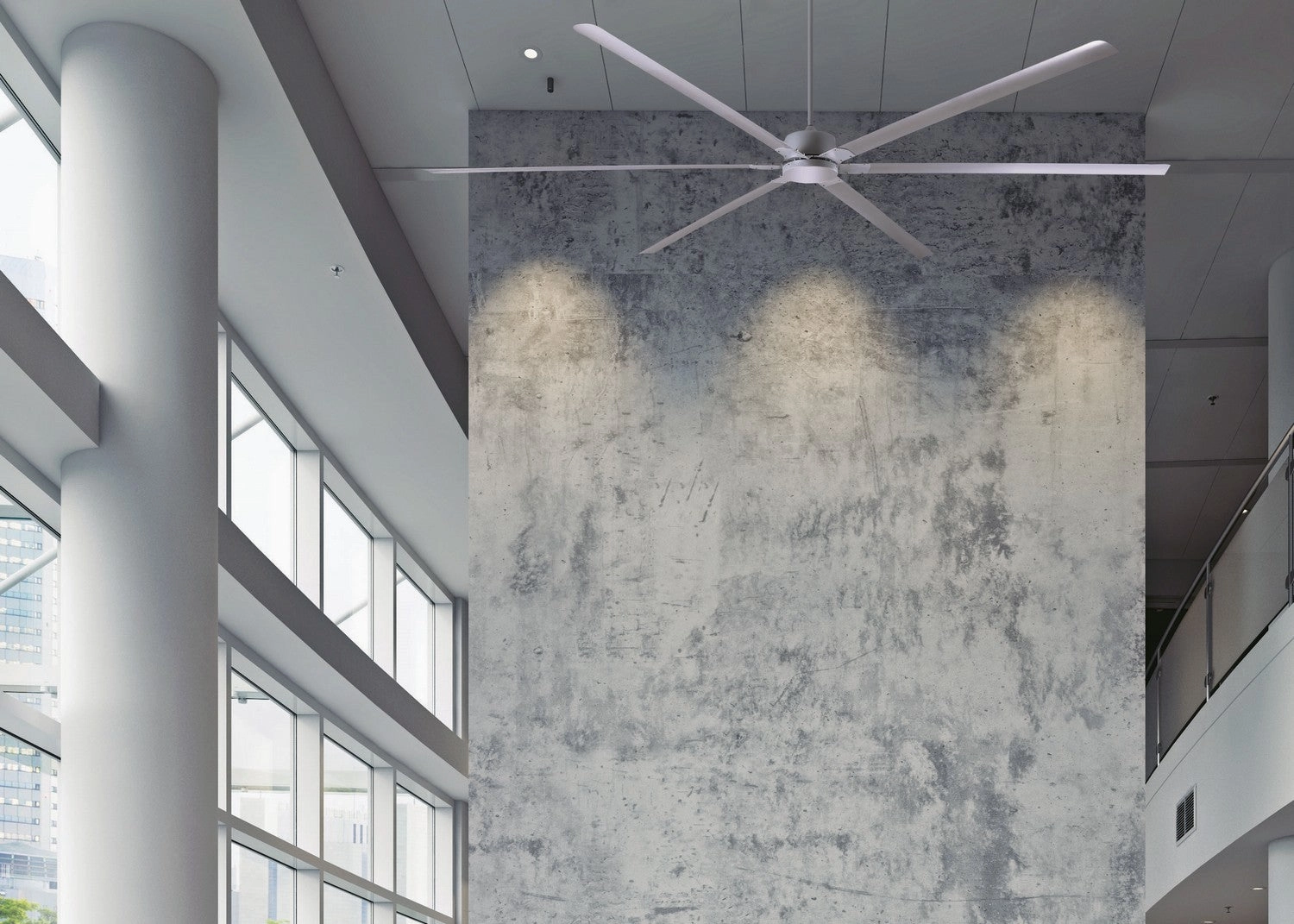 Fanbos 120"Ceiling Fan Grey