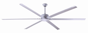 Fanbos 96"Ceiling Fan Grey large electric fans for spacious rooms