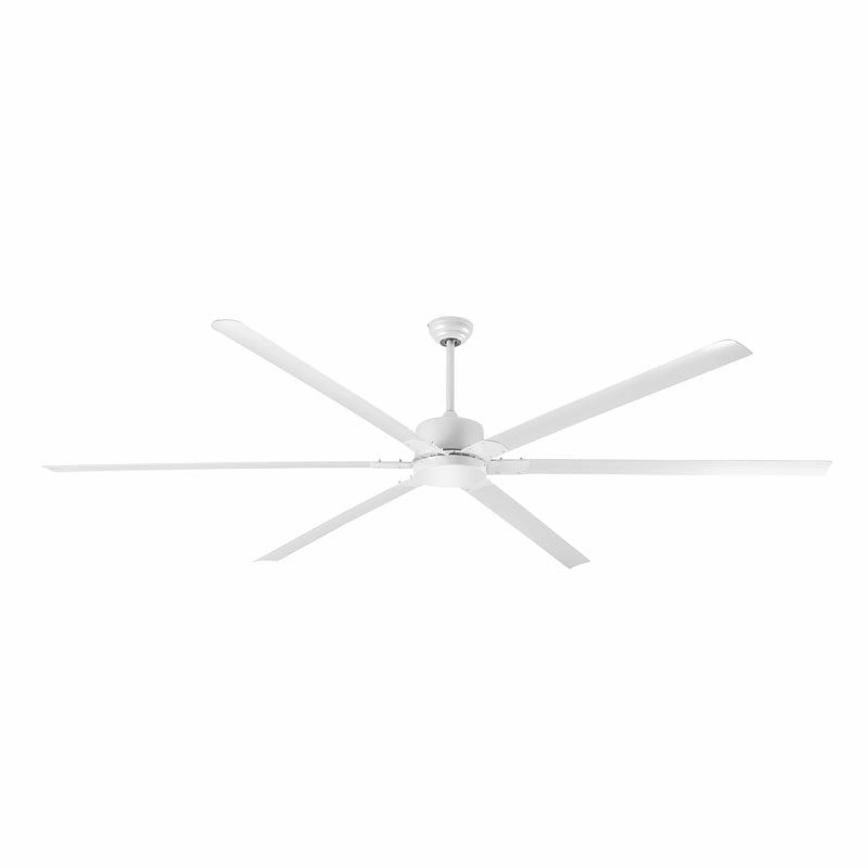 Fanbos 96"Ceiling Fan White large electric fans for spacious rooms