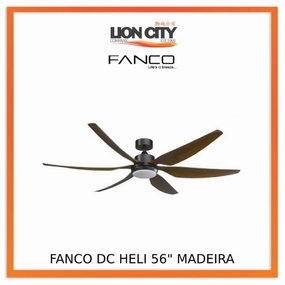 Fanco Heli 56" DC Ceiling Fan standard all-purpose electric cooling fans