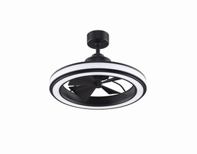 Fanimation 16" Gleam Indoor/Outdoor Fandelier Ceiling Fan with 20W LED Light and Remote Control outdoor fans store with multiple collections
