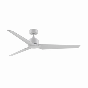 Fanimation 64" TriAire DC Indoor/Outdoor & Marine Grade Mix & Match Ceiling Fan with Remote Control outdoor fans store with multiple collections