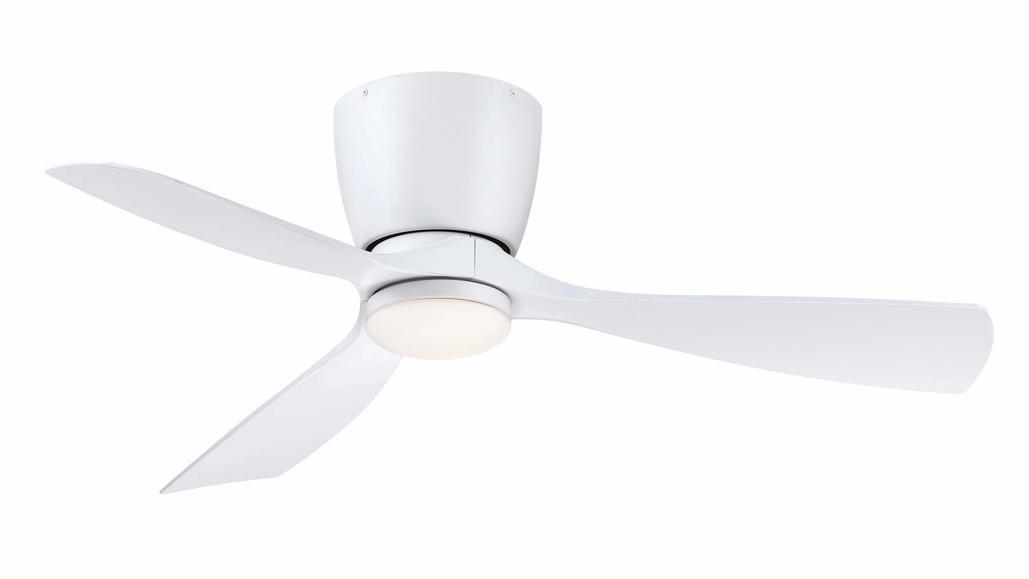 Fanimation Klinch 44" Flushmount Indoor/Outdoor Ceiling Fan with 18W LED Light and Remote Control outdoor fans store with multiple collections
