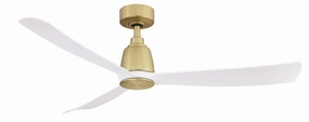 Fanimation Kute DC 3 Blade Ceiling Fan in with Remote Control Ceiling fan with adjustable speed settings