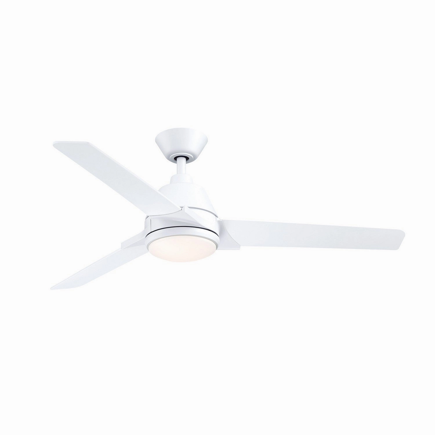 Fanimation Pyramid 52'' Indoor/Outdoor Ceiling Fan with 18W LED Light and Remote Control adjustable indoor fans for better cooling