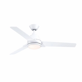Fanimation Pyramid 52'' Indoor/Outdoor Ceiling Fan with 18W LED Light and Remote Control outdoor fans store with multiple collections