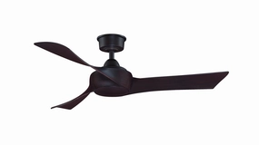 Fanimation Wrap 48" DC Indoor/Outdoor Mix & Match Ceiling Fan with Remote Control powerful indoor fans for whole-room cooling