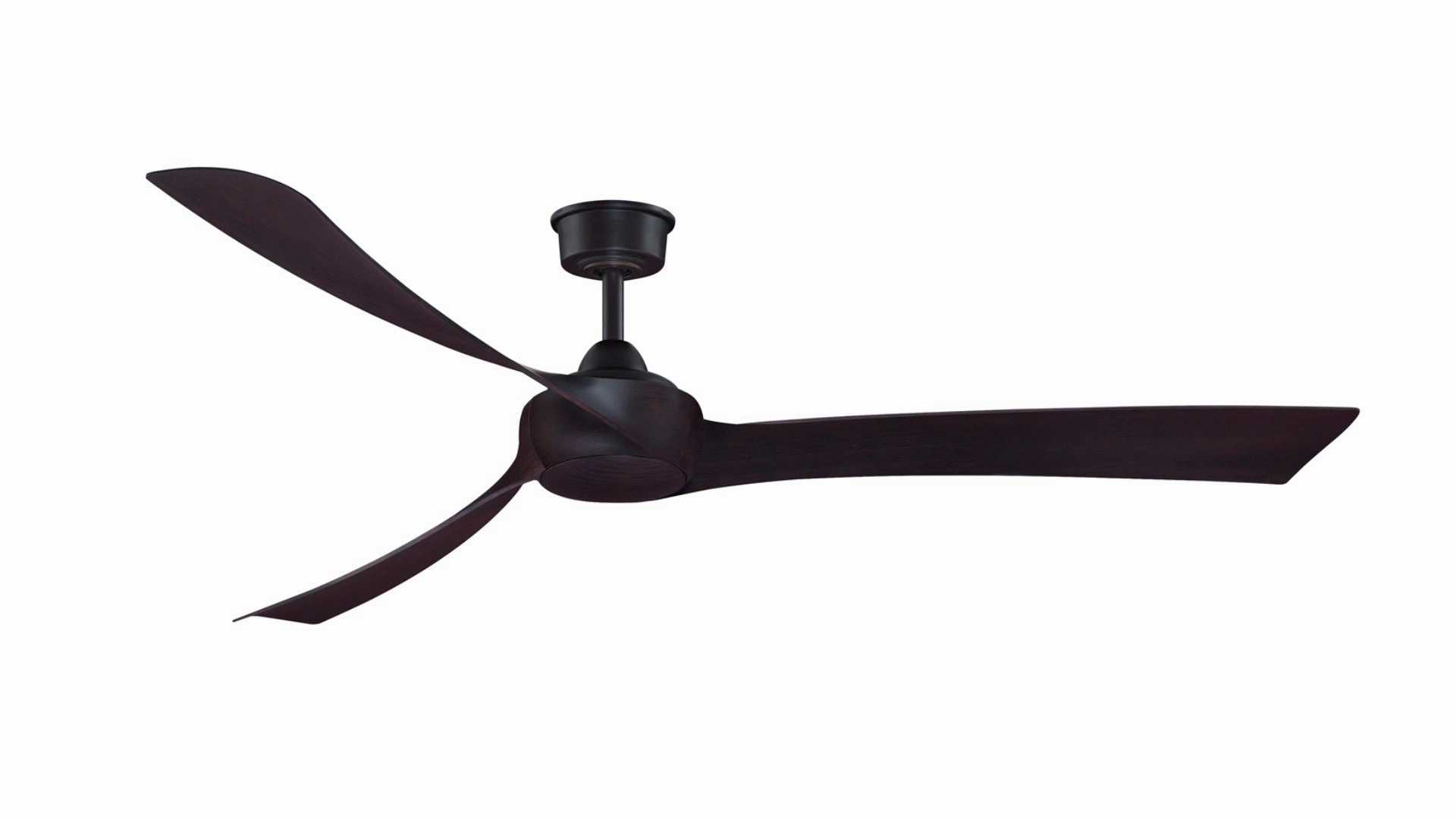 Fanimation Wrap 72" DC Indoor/Outdoor Mix & Match Ceiling Fan with Remote Control powerful indoor fans for whole-room cooling
