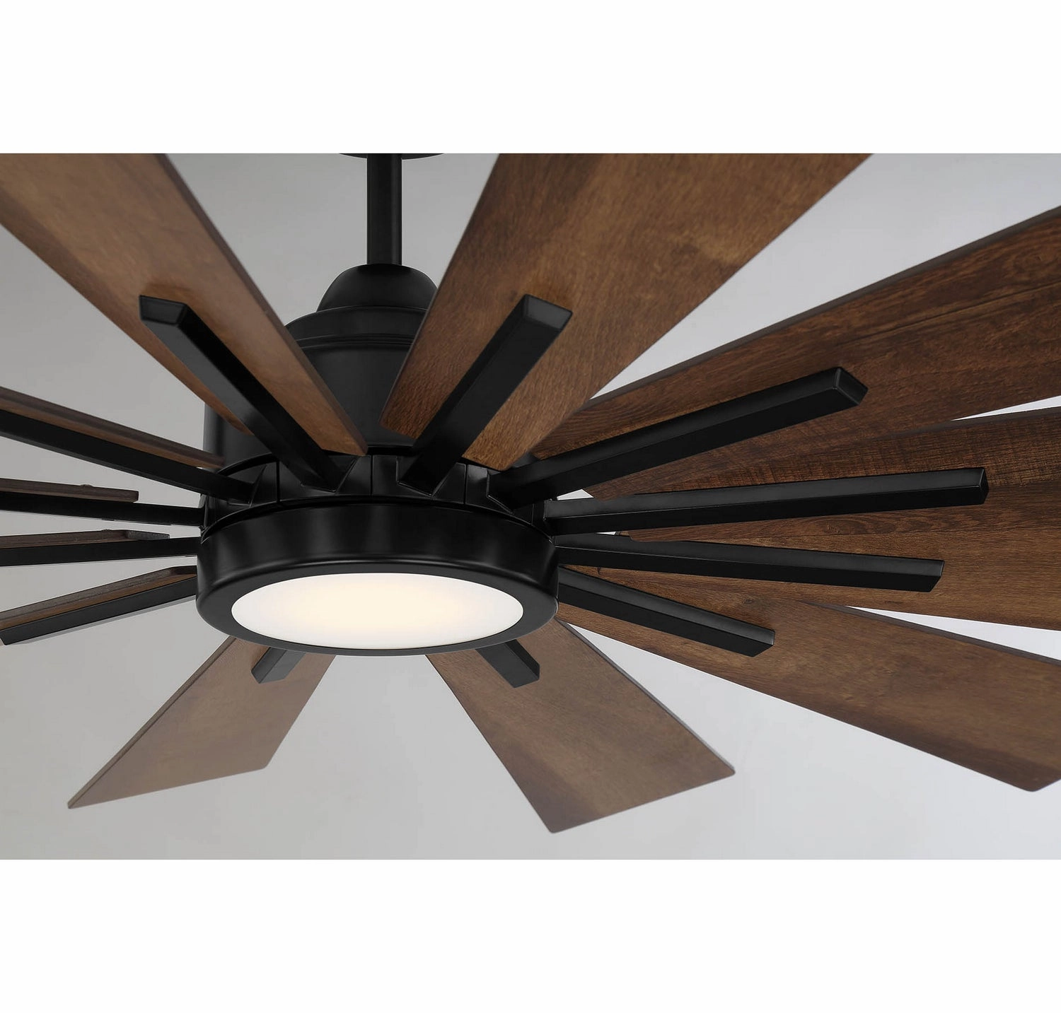 Farmhouse 60" Ceiling Fan Matte Black