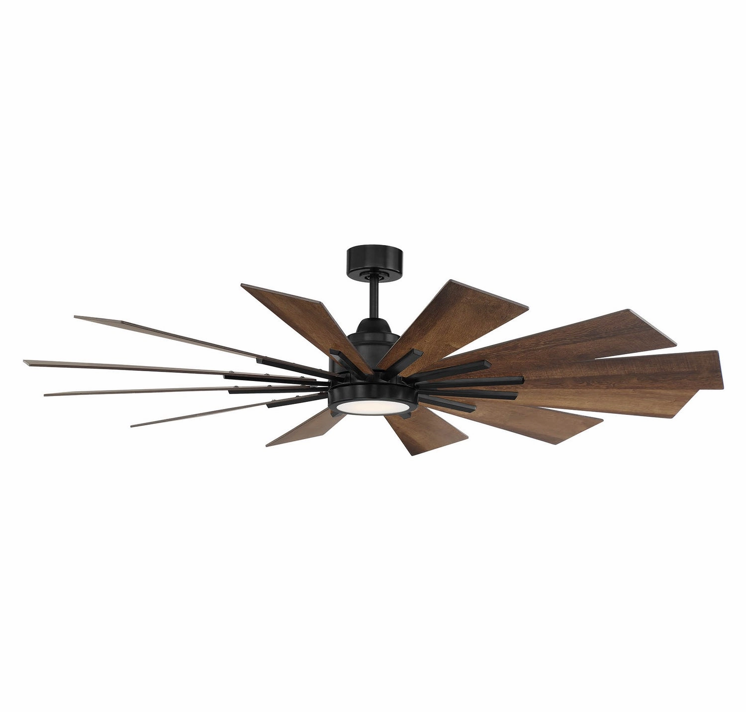 Farmhouse 60" Ceiling Fan Matte Black