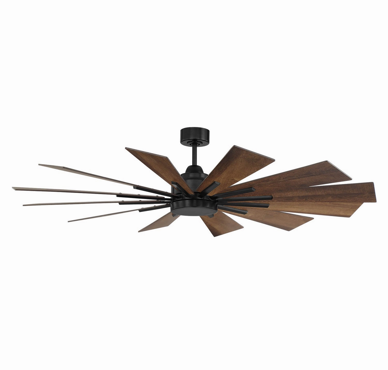 Farmhouse 60" Ceiling Fan Matte Black