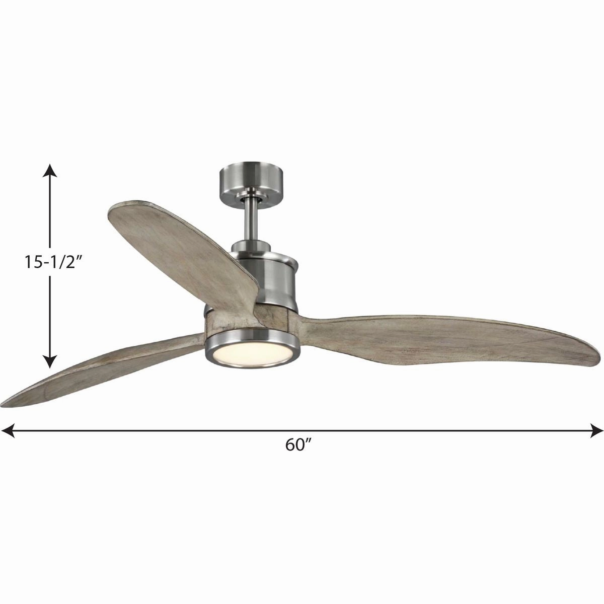 Farris 60" Ceiling Fan Brushed Nickel