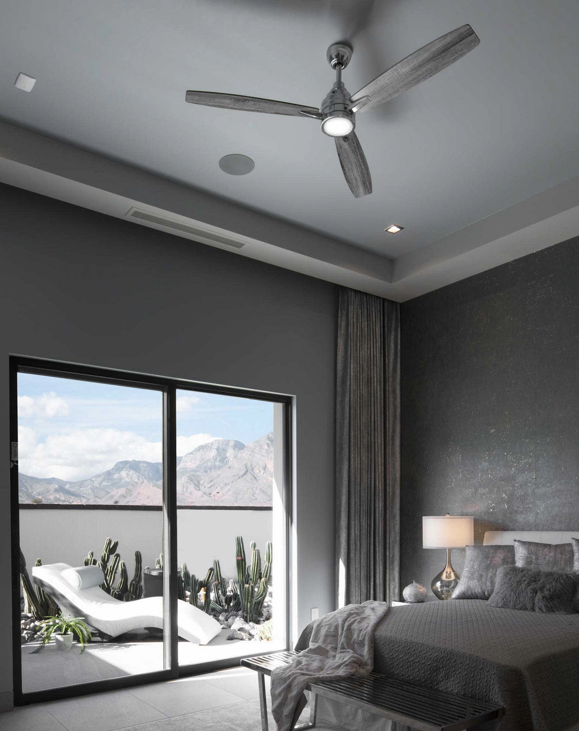 Farris 60" Ceiling Fan Brushed Nickel