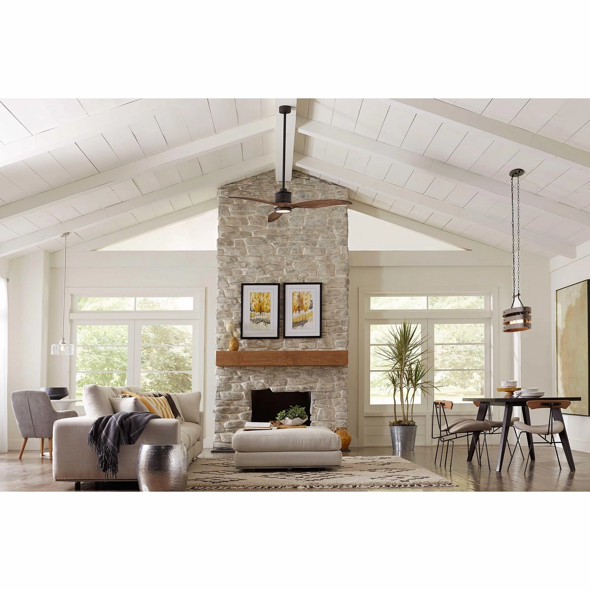 Farris 60" Ceiling Fan Oil Rubbed Bronze