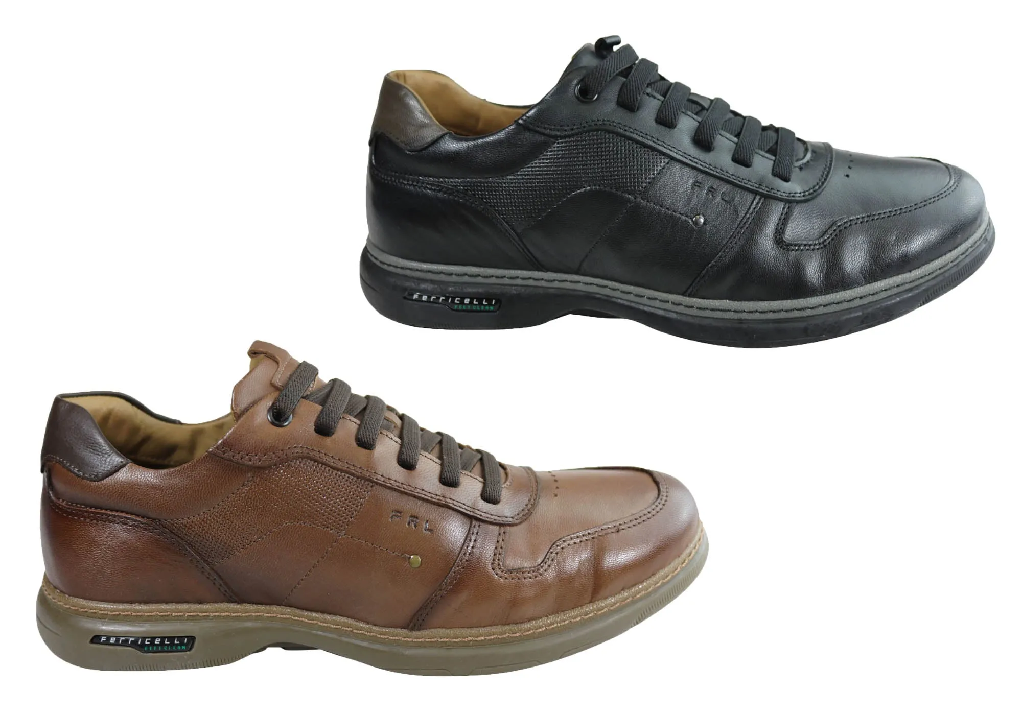 Ferricelli Cole Mens Leather Slip On Casual Shoes Made In Brazil Ferricelli Shoes