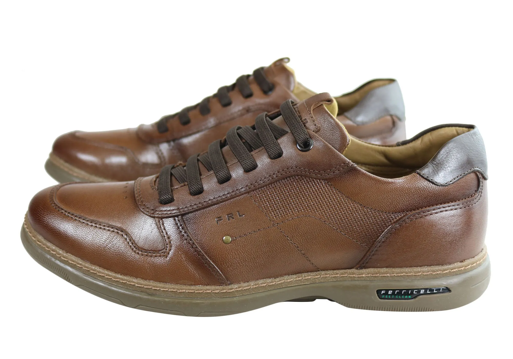 Ferricelli Cole Mens Leather Slip On Casual Shoes Made In Brazil Ferricelli Shoes
