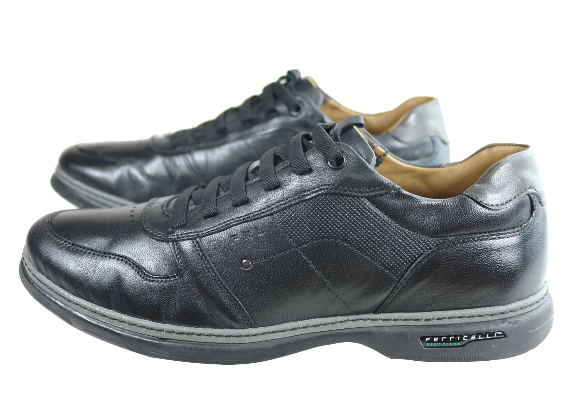 Ferricelli Cole Mens Leather Slip On Casual Shoes Made In Brazil Ferricelli Shoes