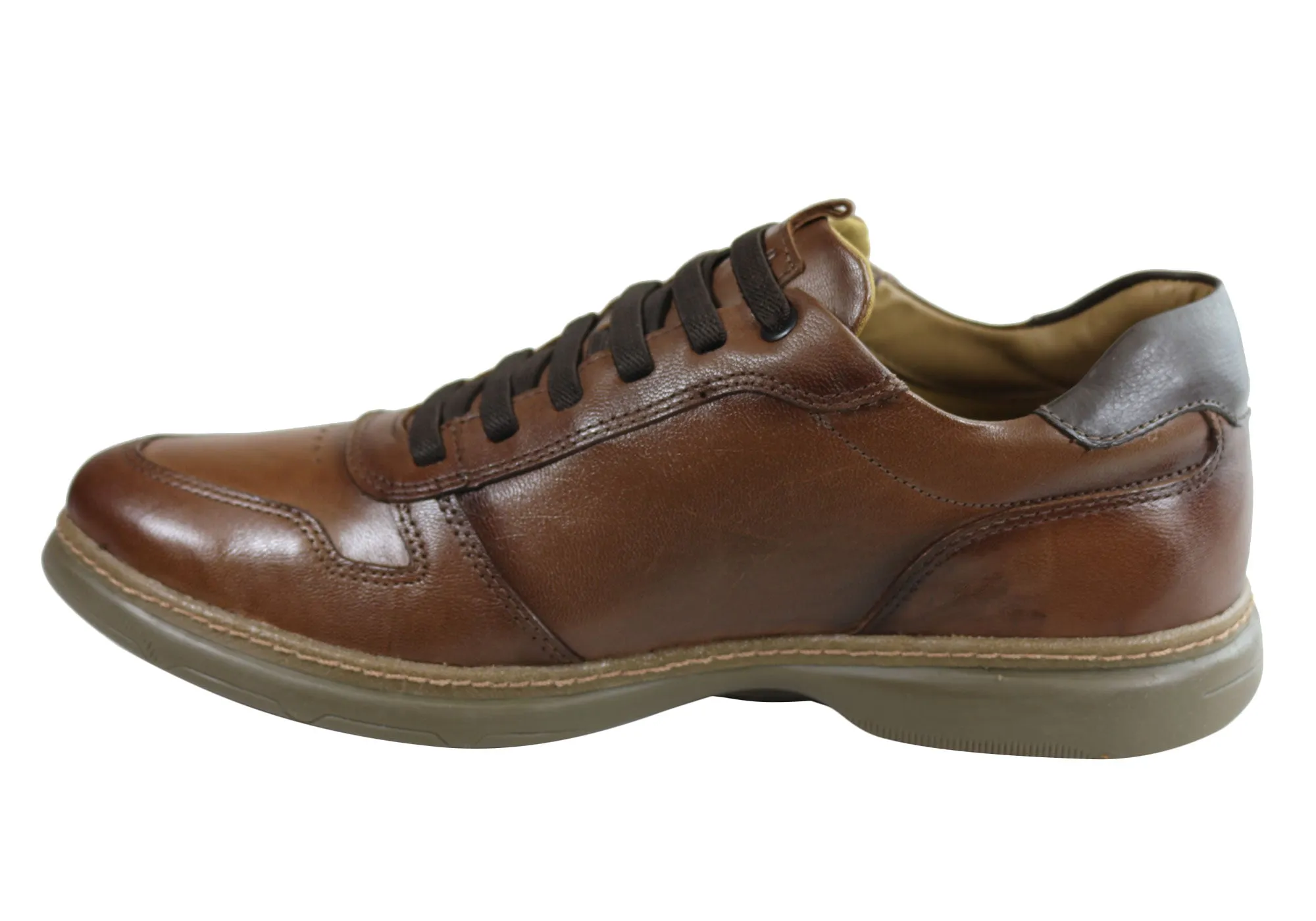 Ferricelli Cole Mens Leather Slip On Casual Shoes Made In Brazil Ferricelli Shoes