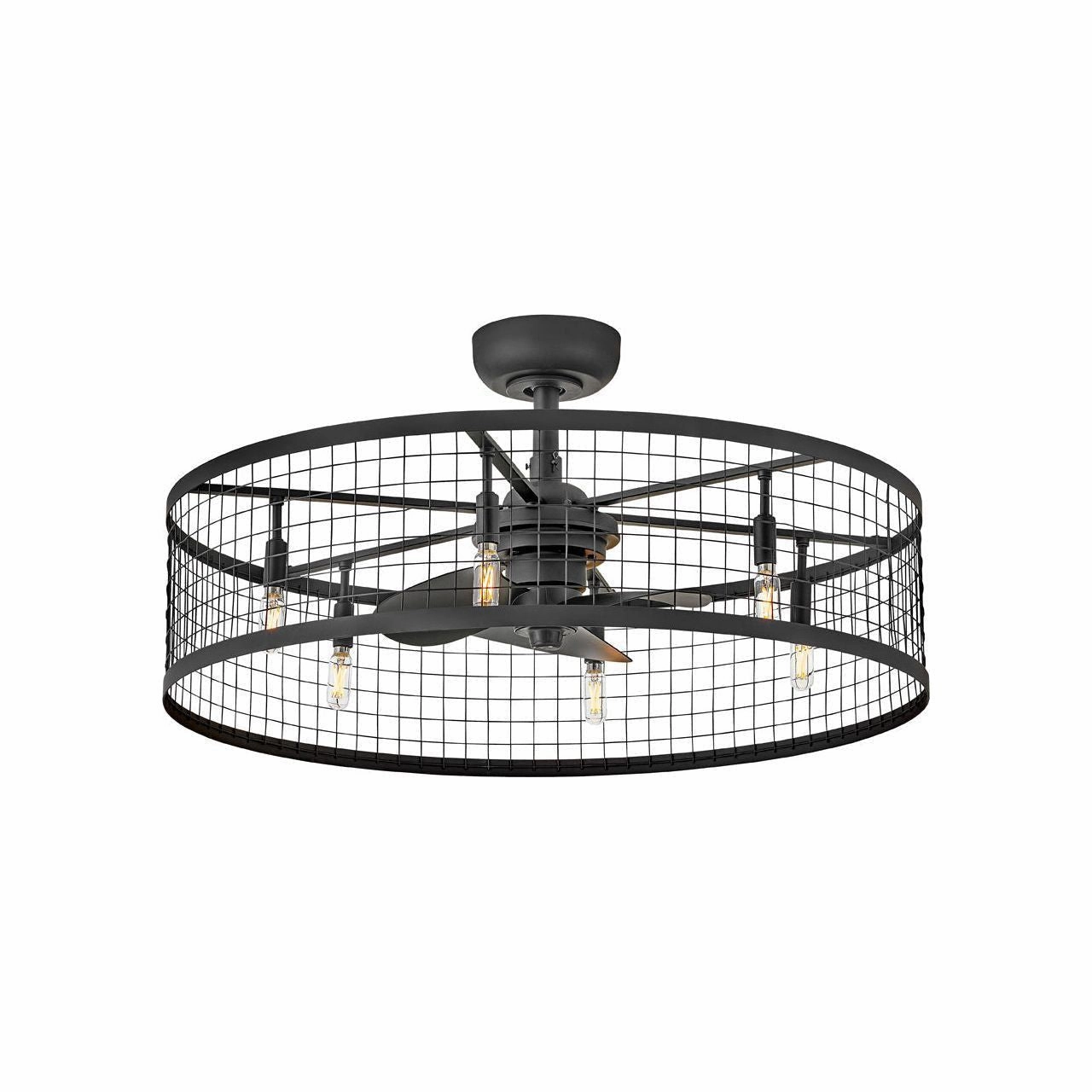 Finnigan 30" LED Fandelier quiet ceiling fans with remote control