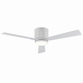 Finnley 52"Ceiling Fan White low-noise fans for peaceful environments