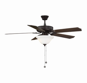 First Value 52" Ceiling Fan Oil Rubbed Bronze indoor electric fans with remote control