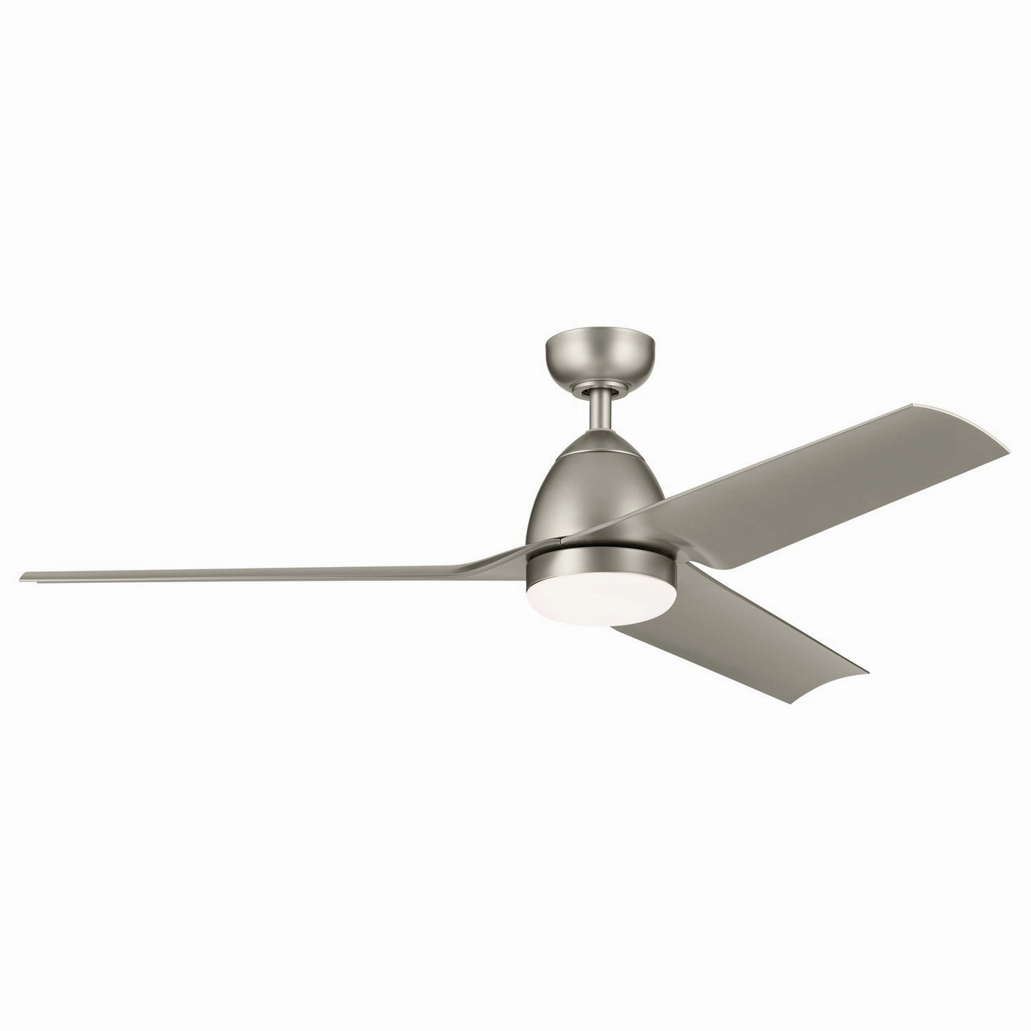 Fit 54"Ceiling Fan Painted Brushed Nickel outdoor exterior fans for patio cooling