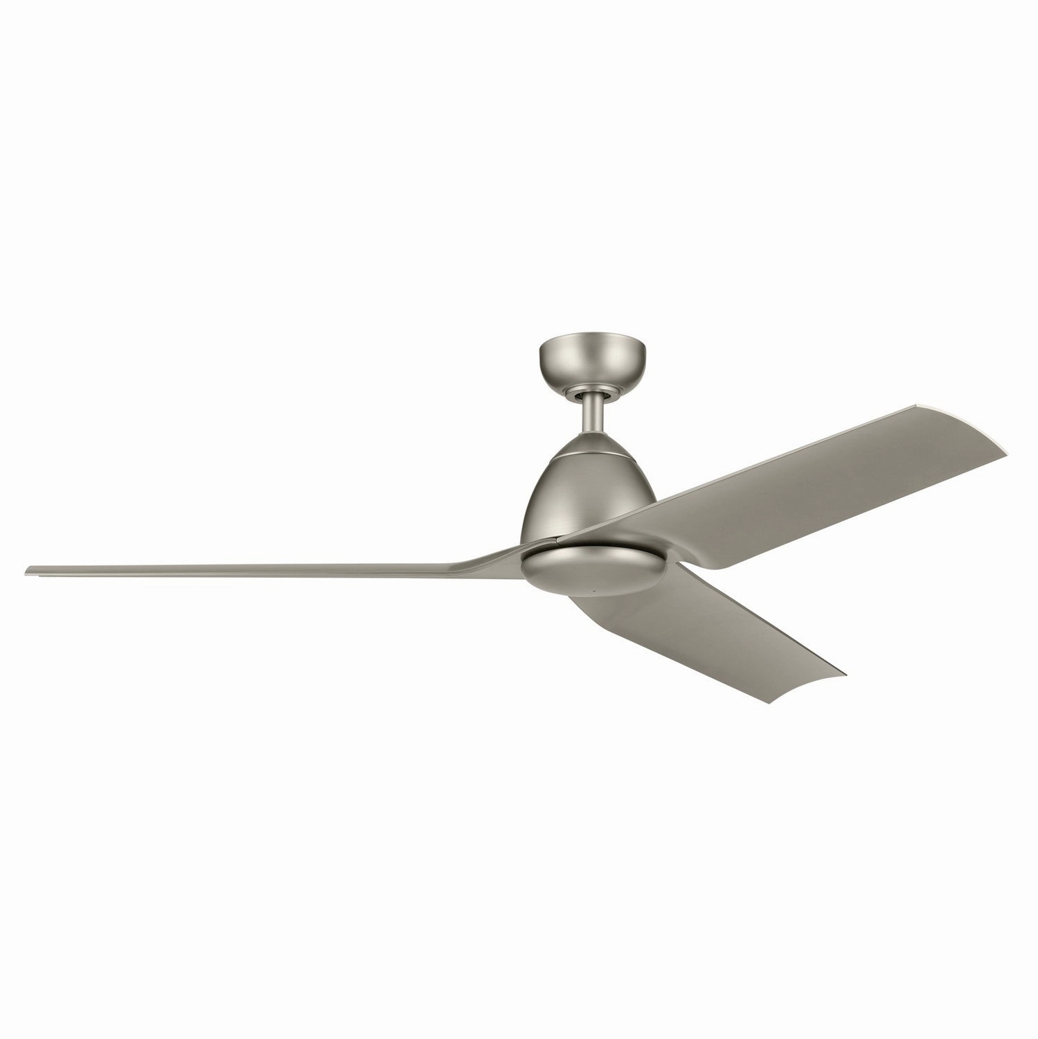 Fit 54"Ceiling Fan Painted Brushed Nickel
