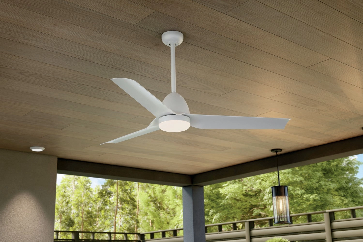 Fit 54"Ceiling Fan White
