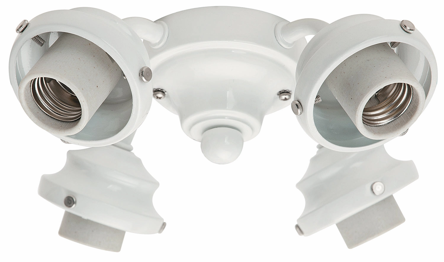 Fitter Four Light Fitter Snow White quiet small fans for desk or nightstand