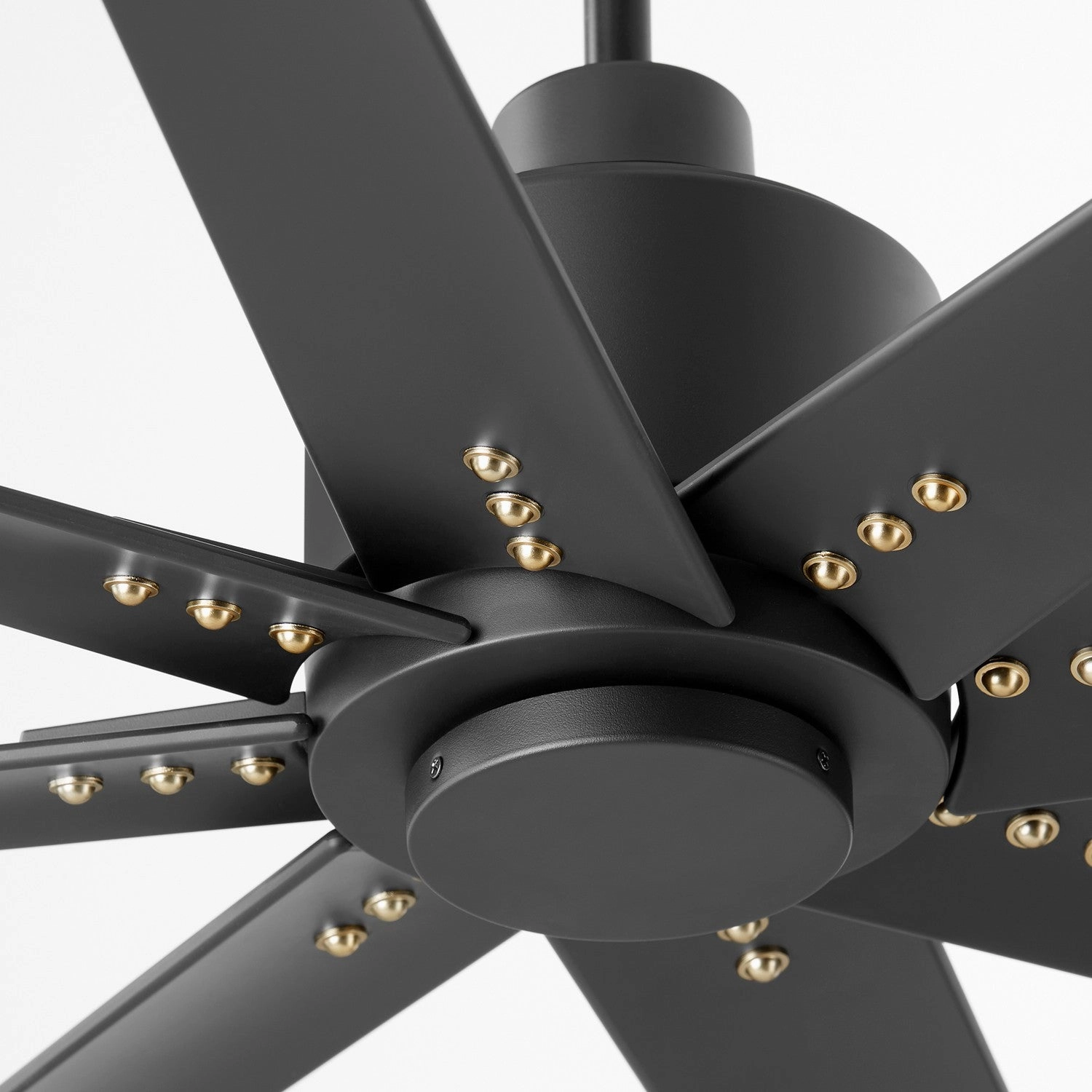 Fleet 56"Ceiling Fan Black W/ Black Blades