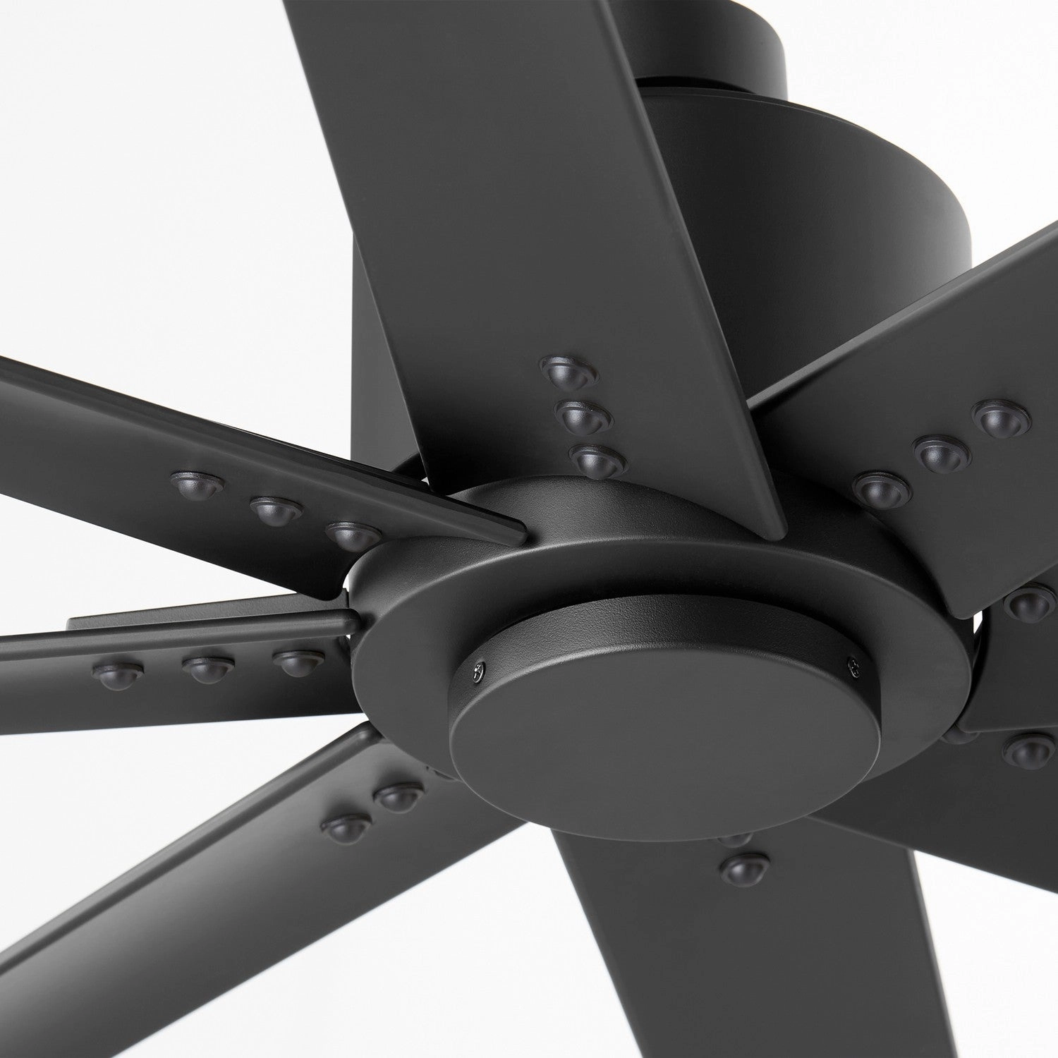 Fleet 56"Ceiling Fan Black W/ Black Blades