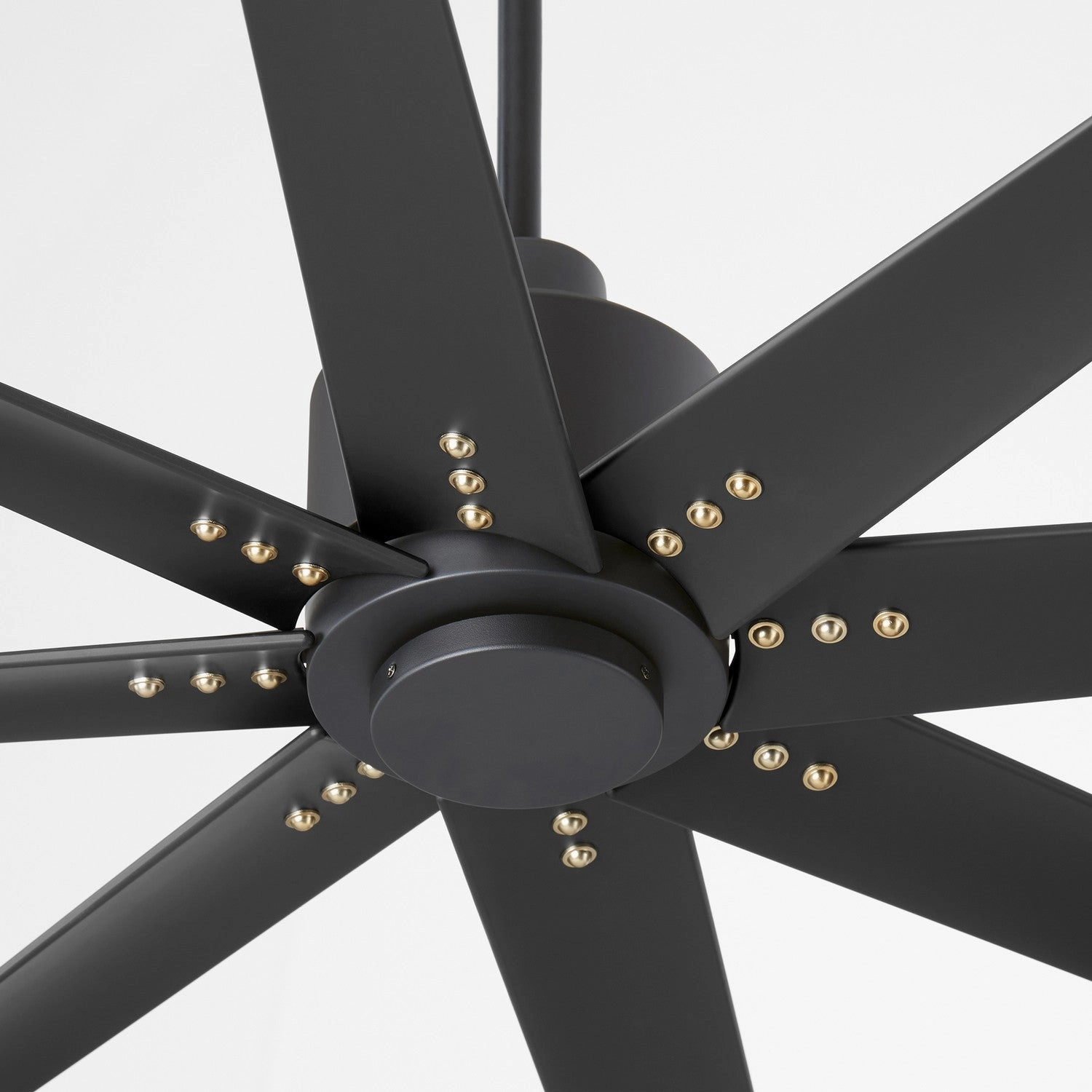 Fleet 56"Ceiling Fan Black W/ Black Blades