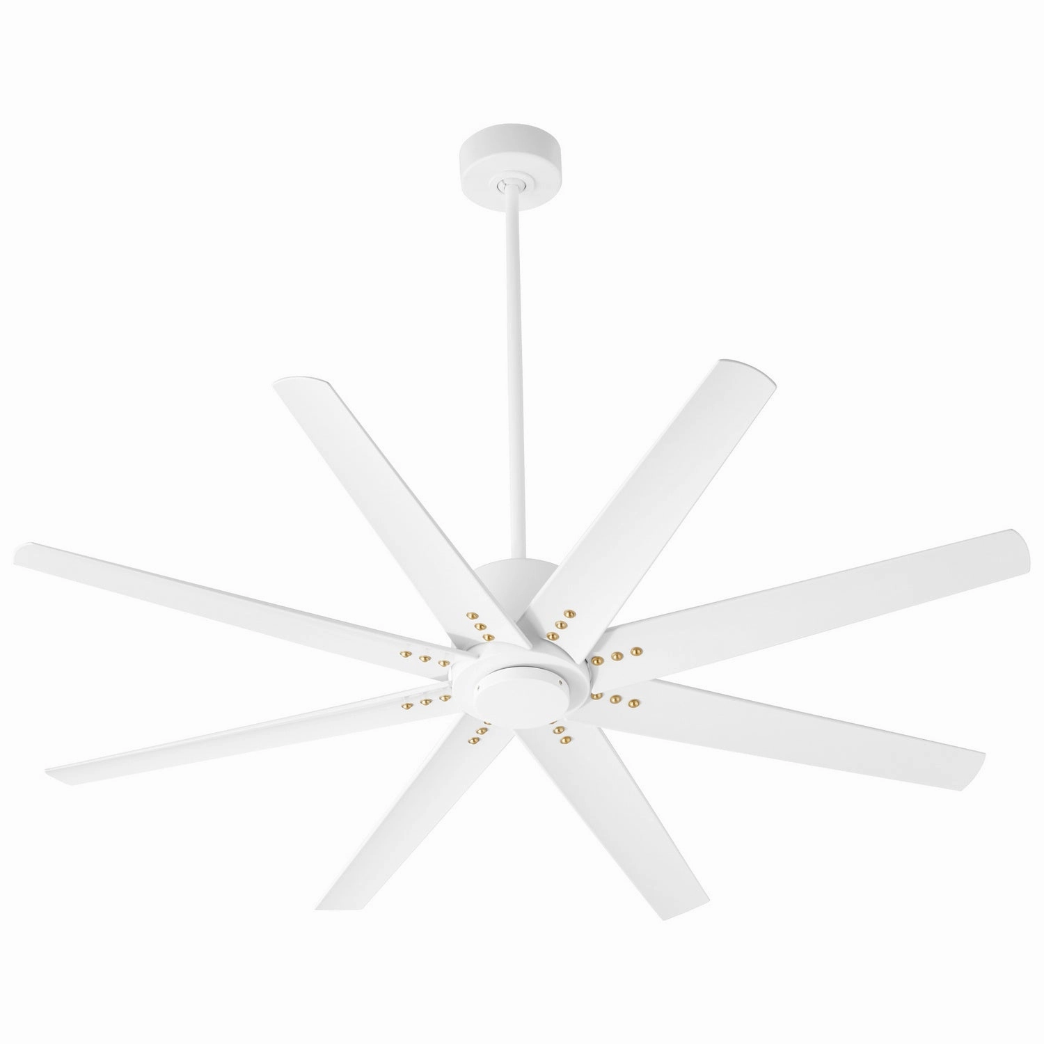 Fleet 56"Ceiling Fan White low-noise fans for peaceful environments