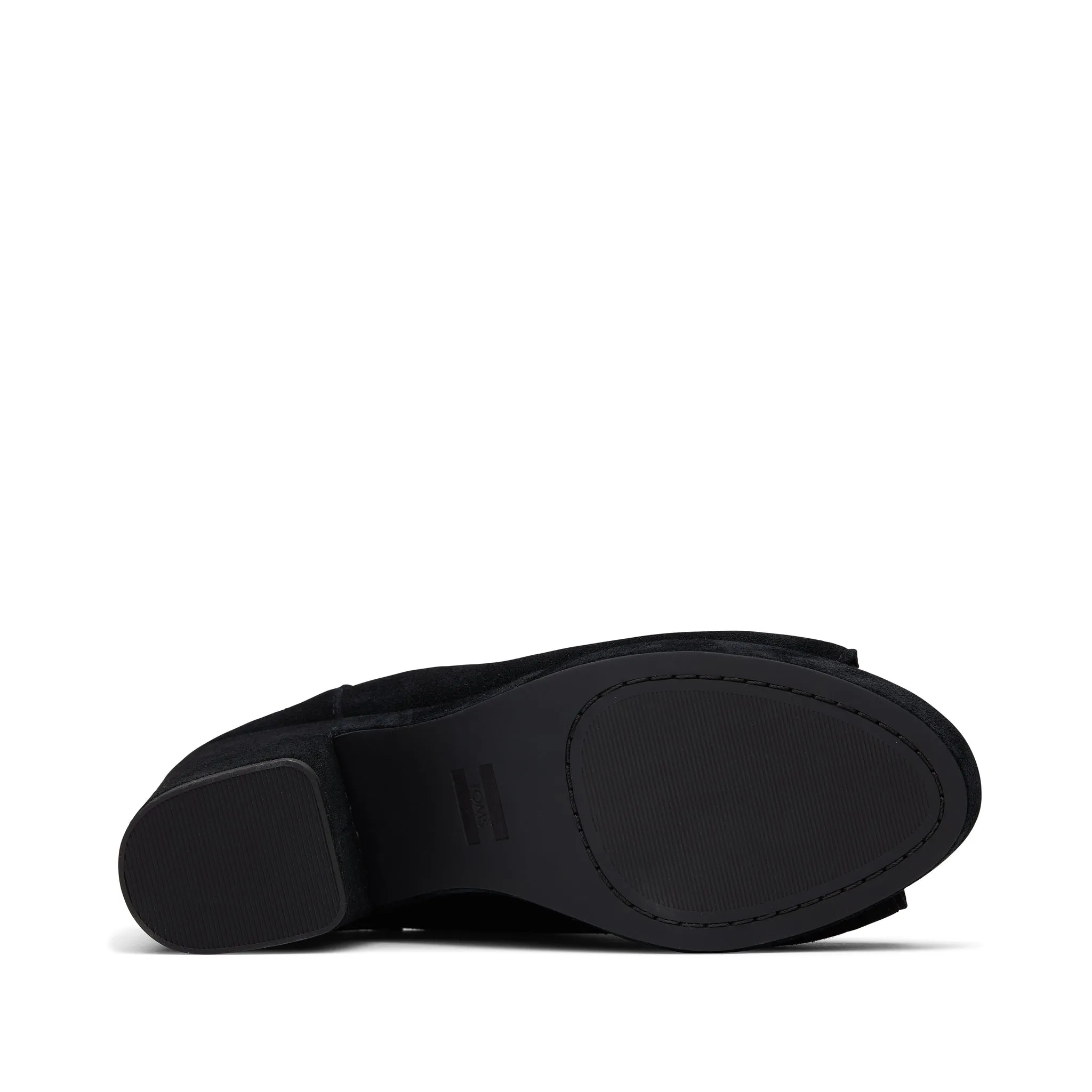 Florence Black Suede Sandal