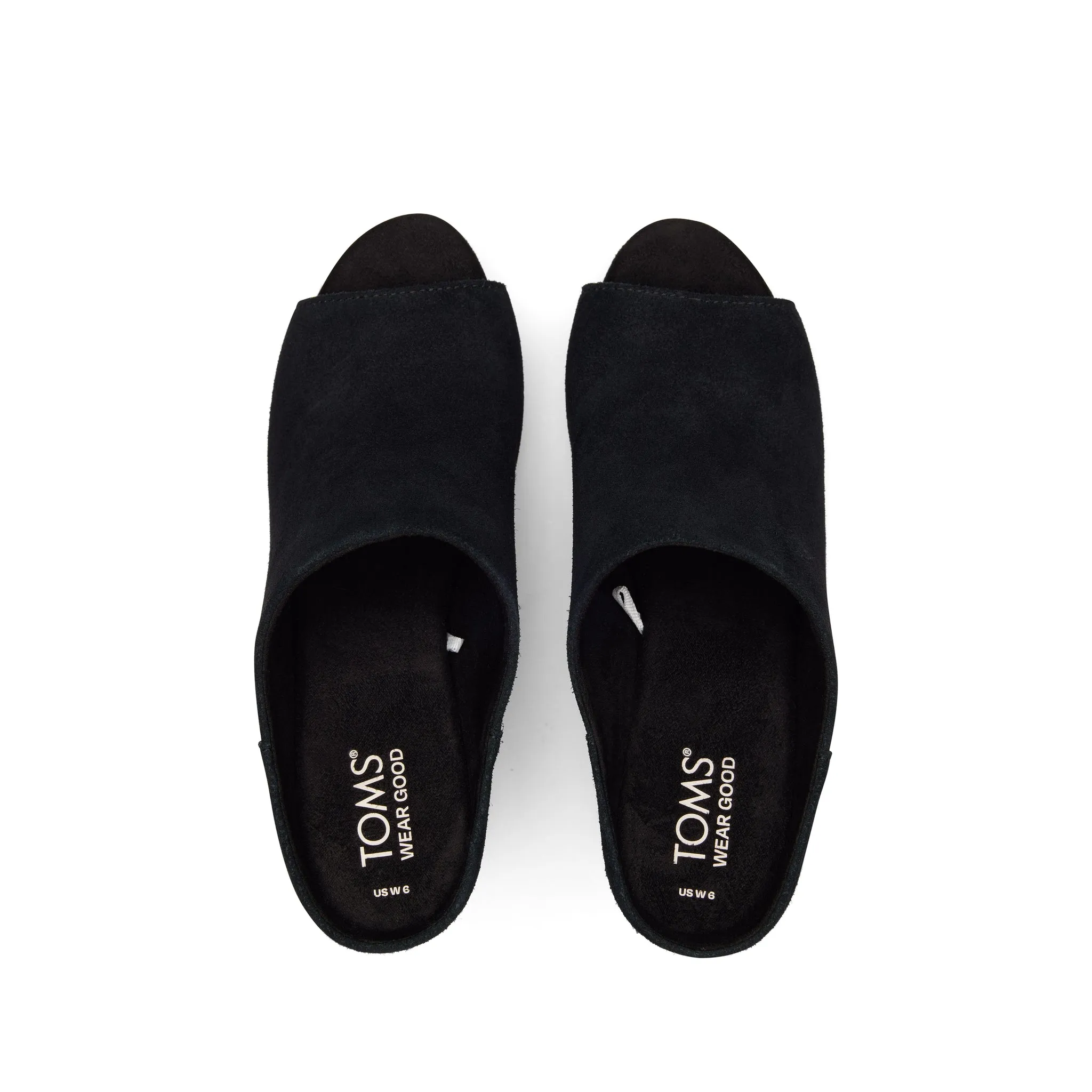 Florence Black Suede Sandal