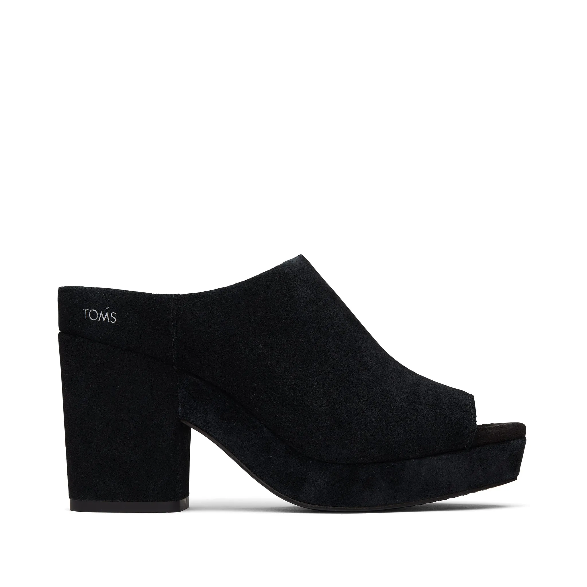 Florence Black Suede Sandal