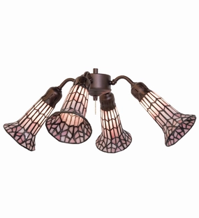 Four Light Fan Light portable electric fans for dorm rooms