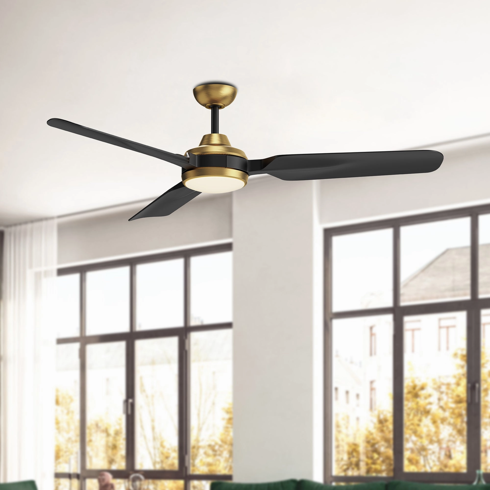 Fremont 60" Ceiling Fan Brushed Gold