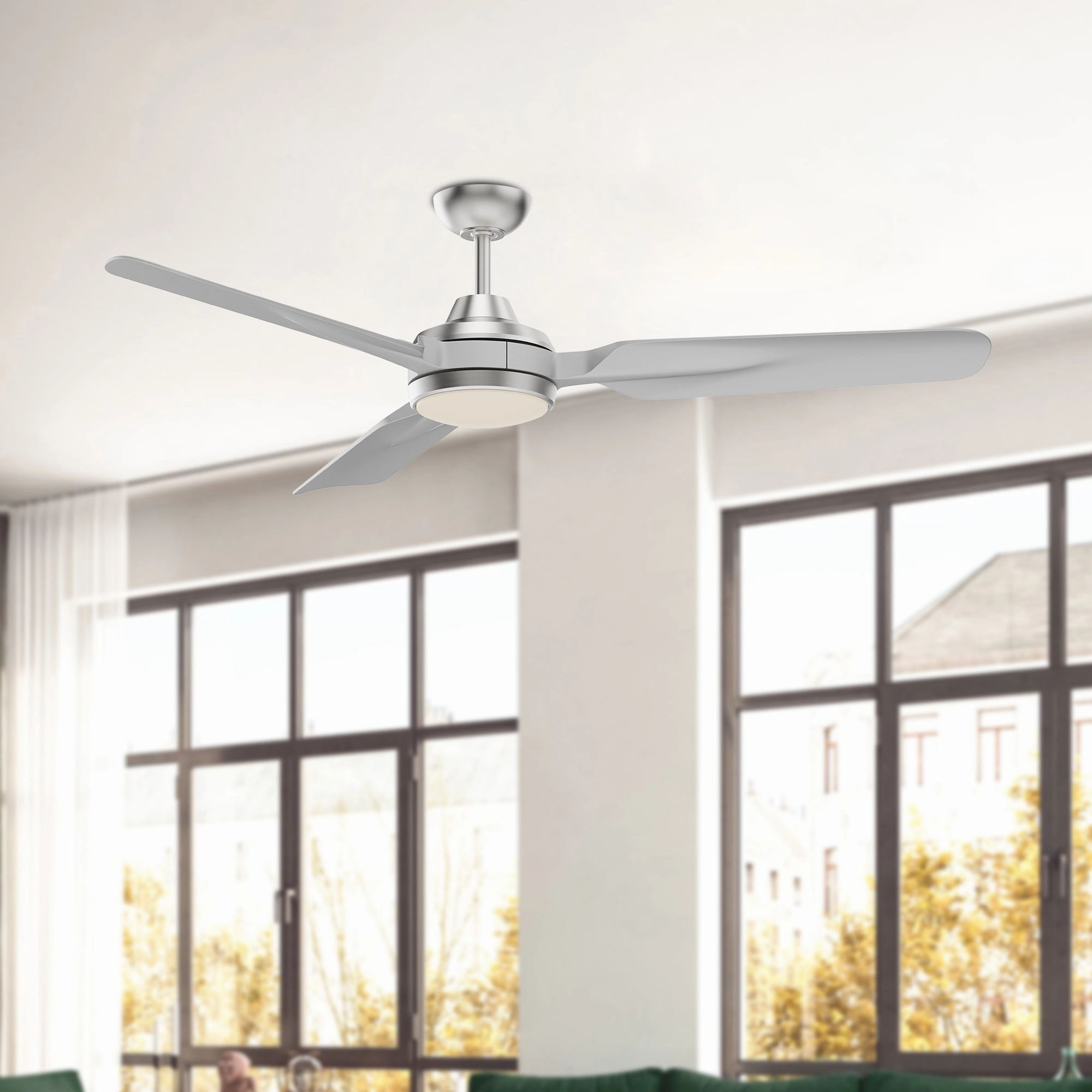 Fremont 60" Ceiling Fan Brushed Nickel