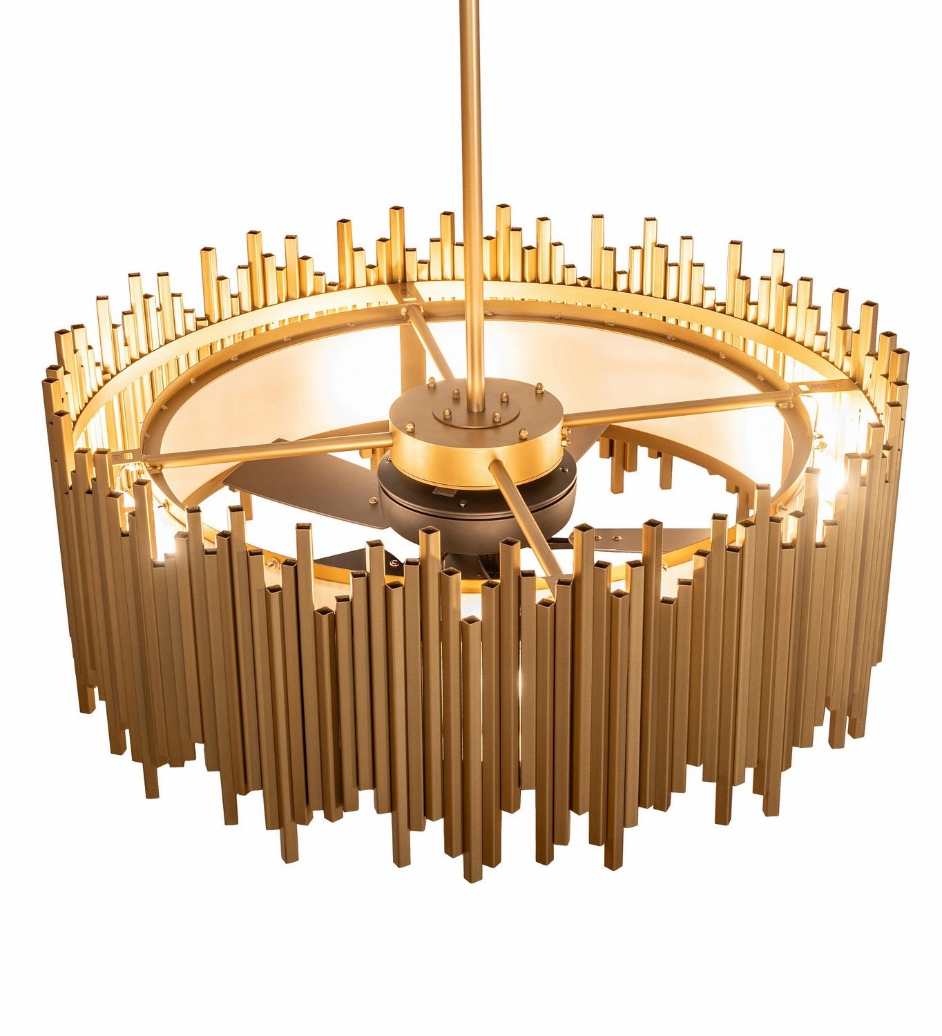 Frequency Eight Light Chandel-Air Gold Metallic