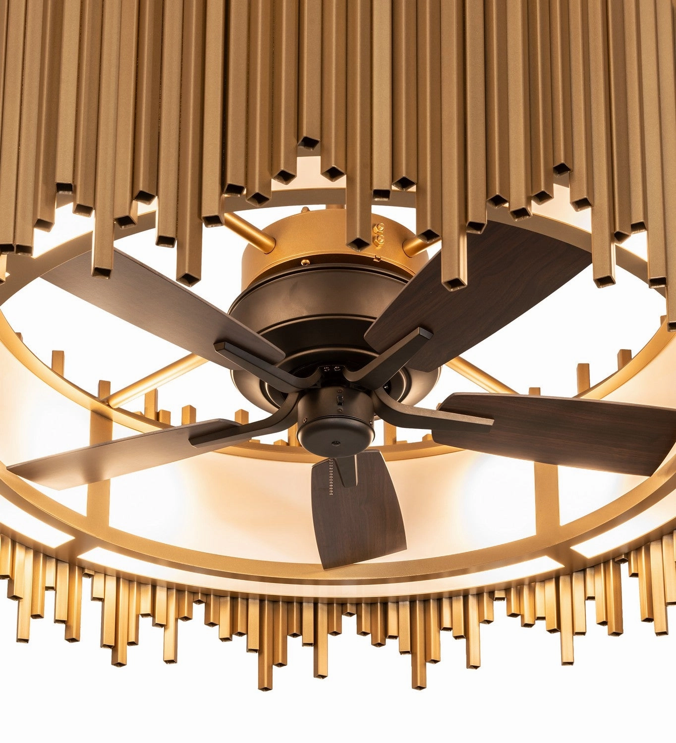 Frequency Eight Light Chandel-Air Gold Metallic