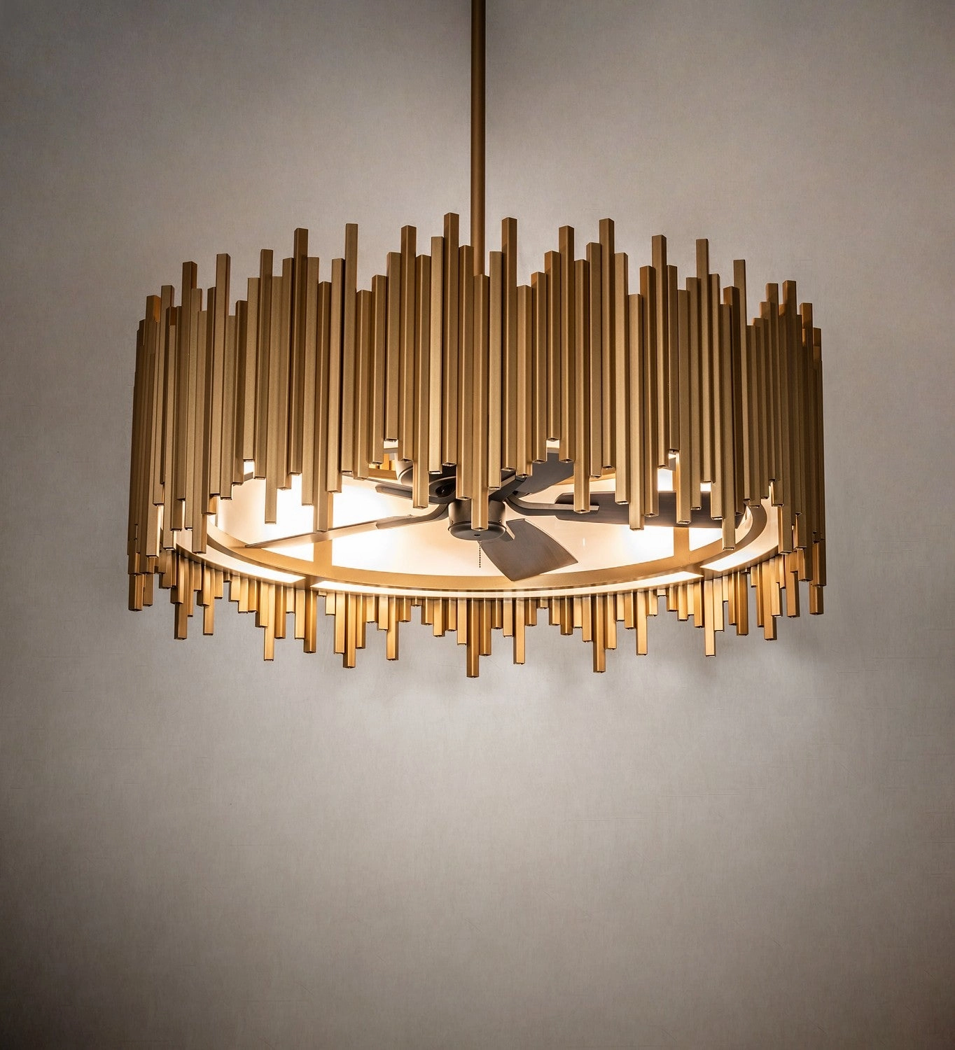 Frequency Eight Light Chandel-Air Gold Metallic