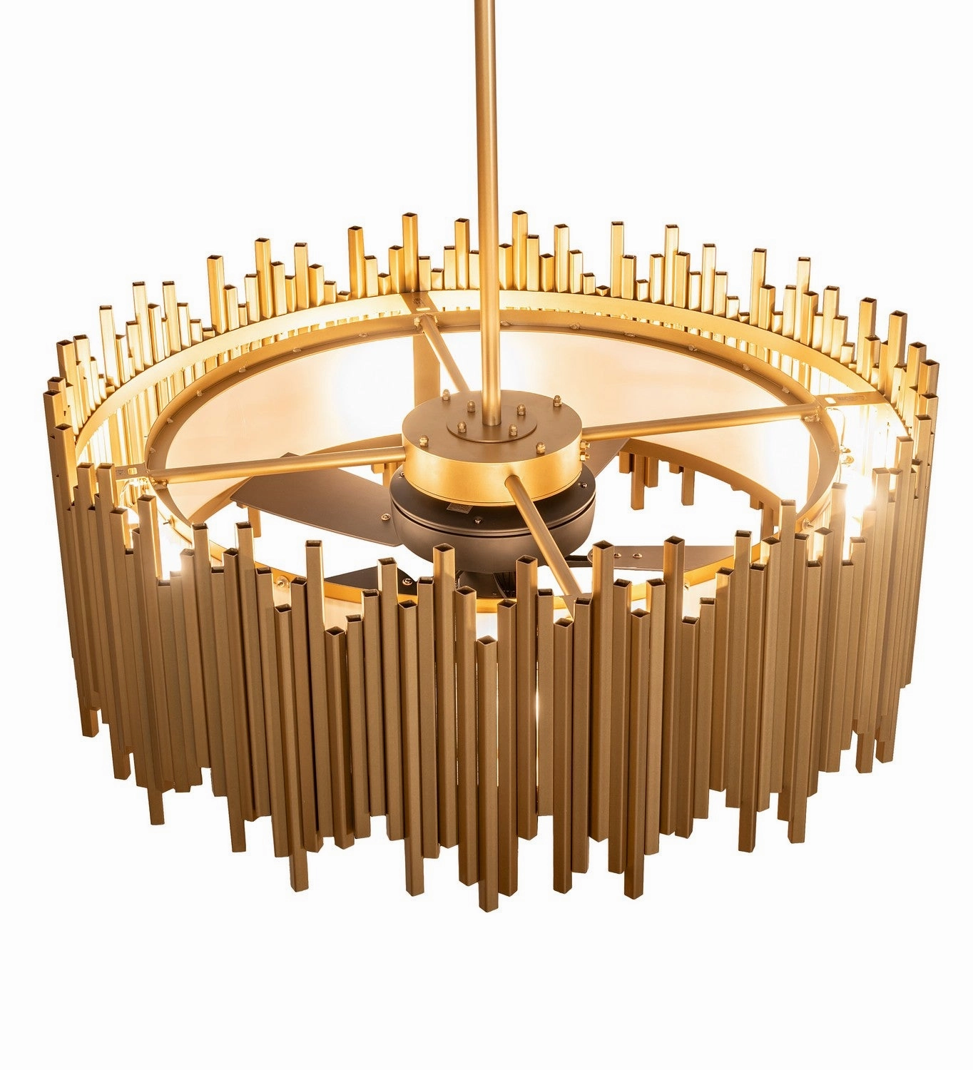 Frequency Eight Light Chandel-Air Gold Metallic