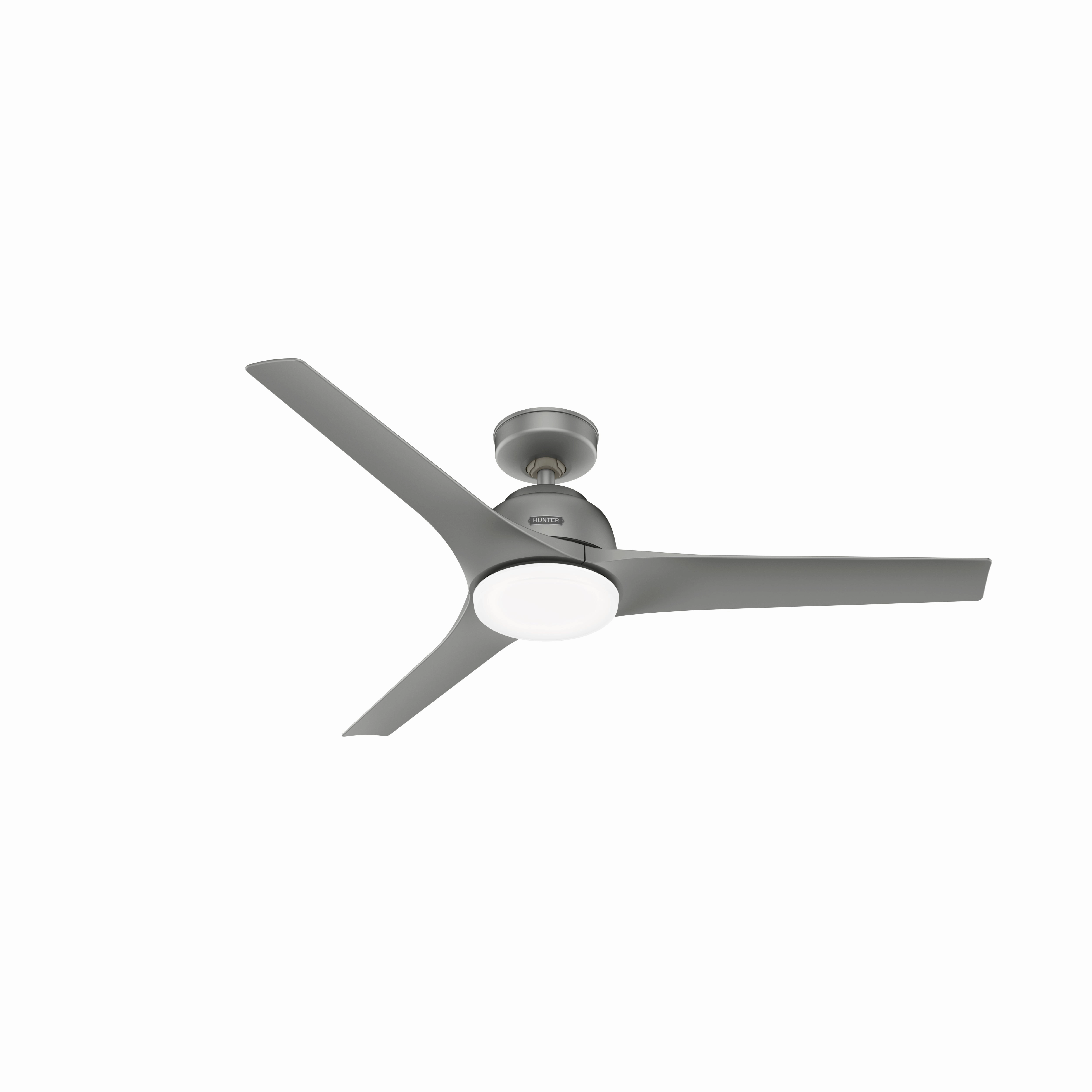 Gallegos 52"Ceiling Fan Matte Silver