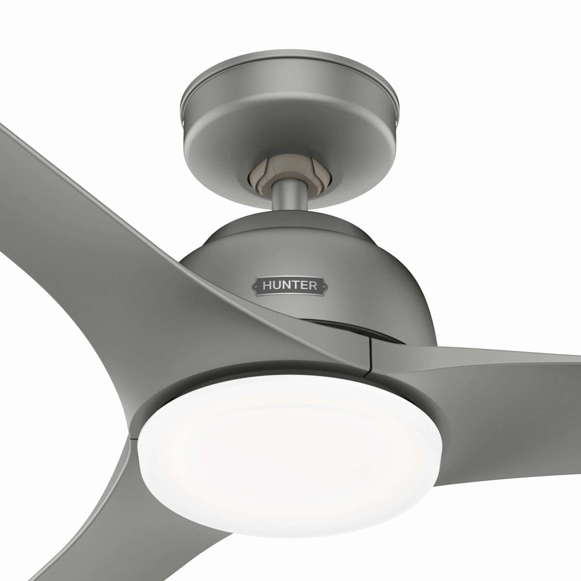 Gallegos 52"Ceiling Fan Matte Silver