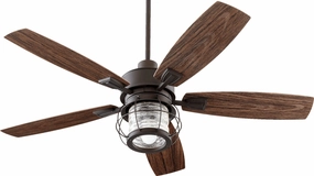 Galveston 52"Patio Fan Oiled Bronze high-speed electric fans for better airflow